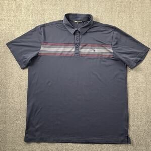 Travis Mathew Polo Shirt Adult Extra Large Short Sleeve Golf Golfing Casual Mens